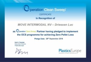 Operation Clean Sweep certificate