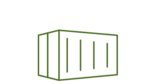 Full access to rail, ferry, short sea and road capacity using 45ft curtainside and 45ft box containers